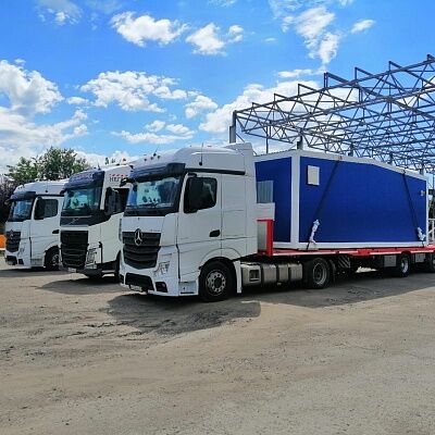 В Оренбург отправлена блочно-модульная паровая котельная ECO-PAR паропроизводительностью 6000 кг/час